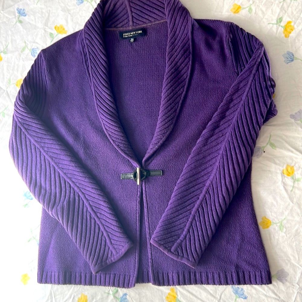 Purple Jones New York cardigan